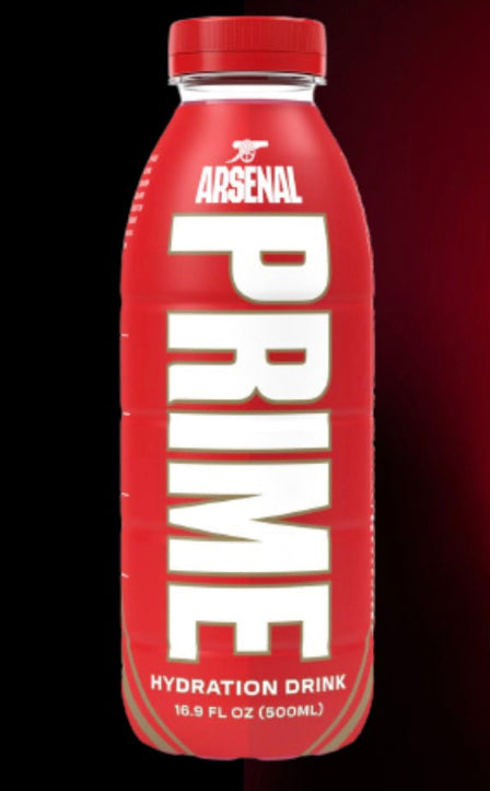 Arsenal Prime Drink KSI and Logan Paul