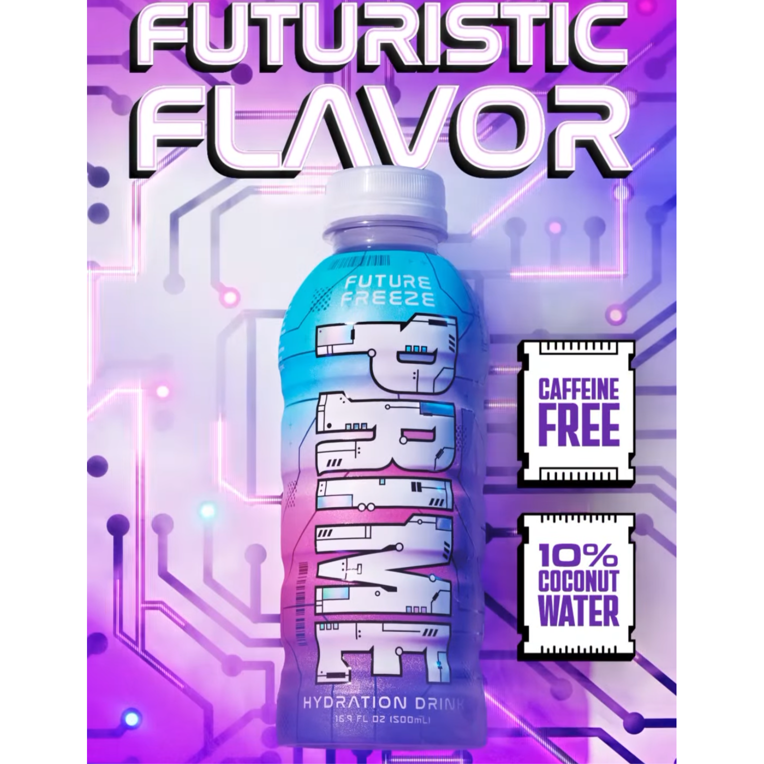 Lavender Future Freeze Prime Drink KSI and Logan Paul