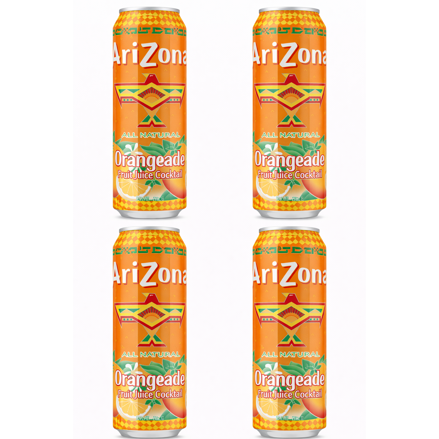 White Smoke 4 Pack Arizona Orangeade 650ml