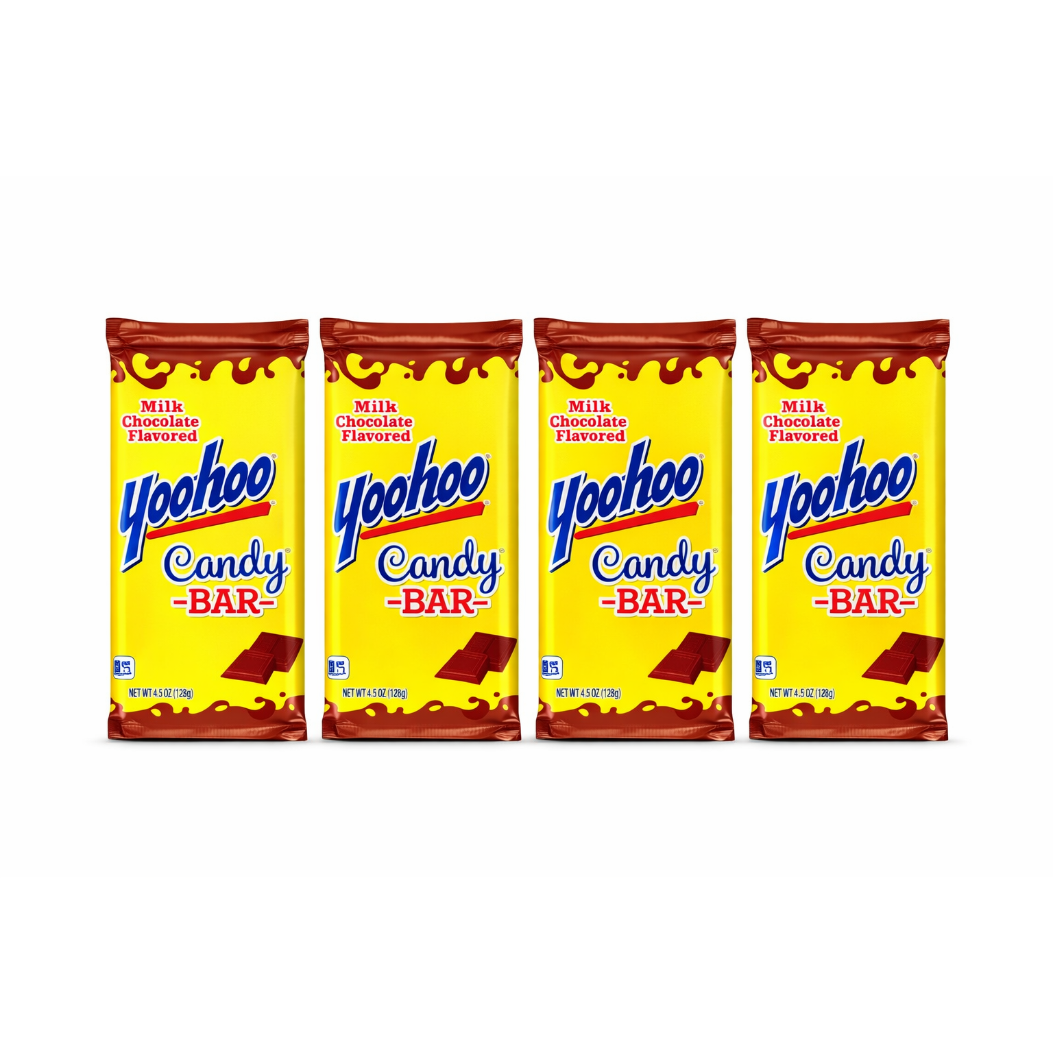 Gold 4 pack Yoo-Hoo Candy Bar 128 g