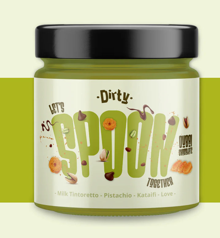 Dirty Chocolate Spoon – Dubai Chocolate (200g)