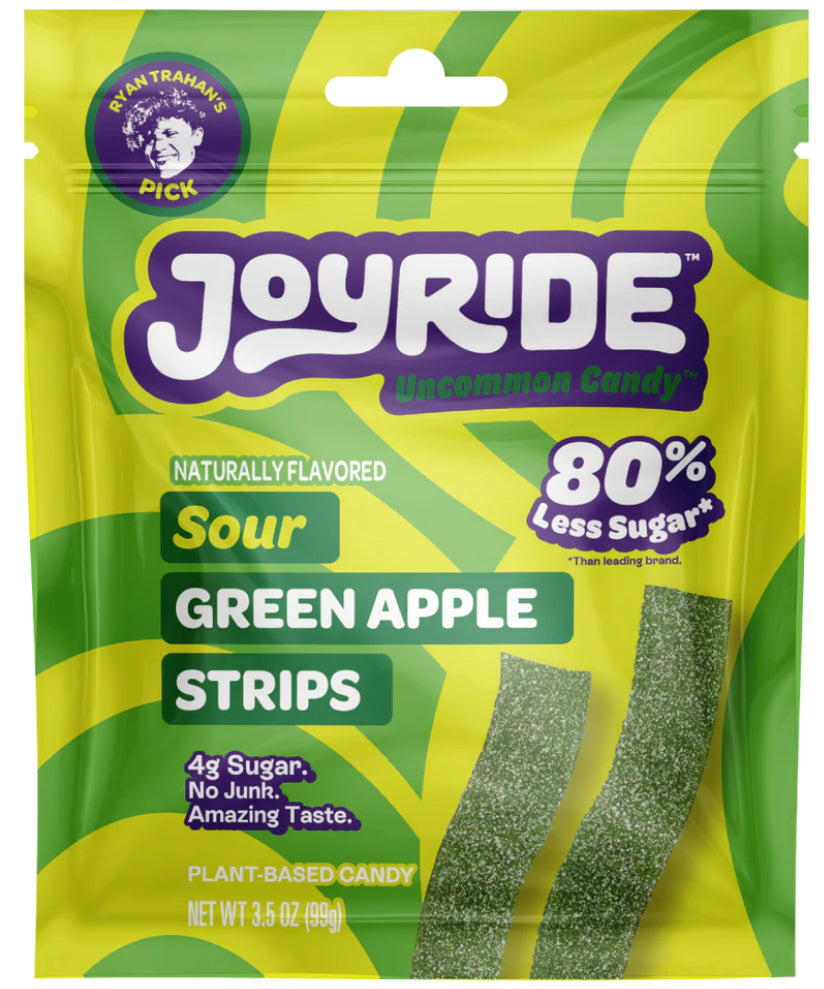 Joyride Uncommon Candy Sour Green Apple Strips