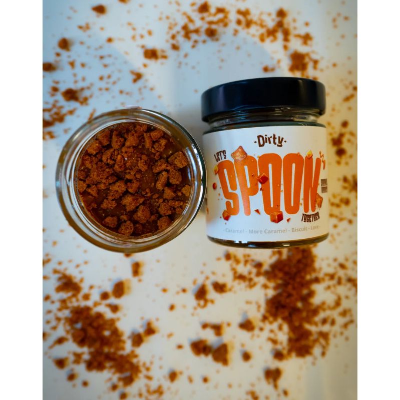 Gray Dirty Chocolate Spoon – Caramel Madness (best before January 8th)