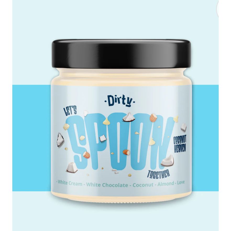 Light Cyan Dirty Chocolate Spoon – Coconut Heaven (best before January 8th)