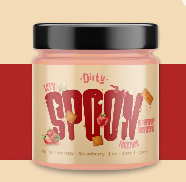 Dirty Chocolate Spoon – Strawberry Cheesecake (200g)