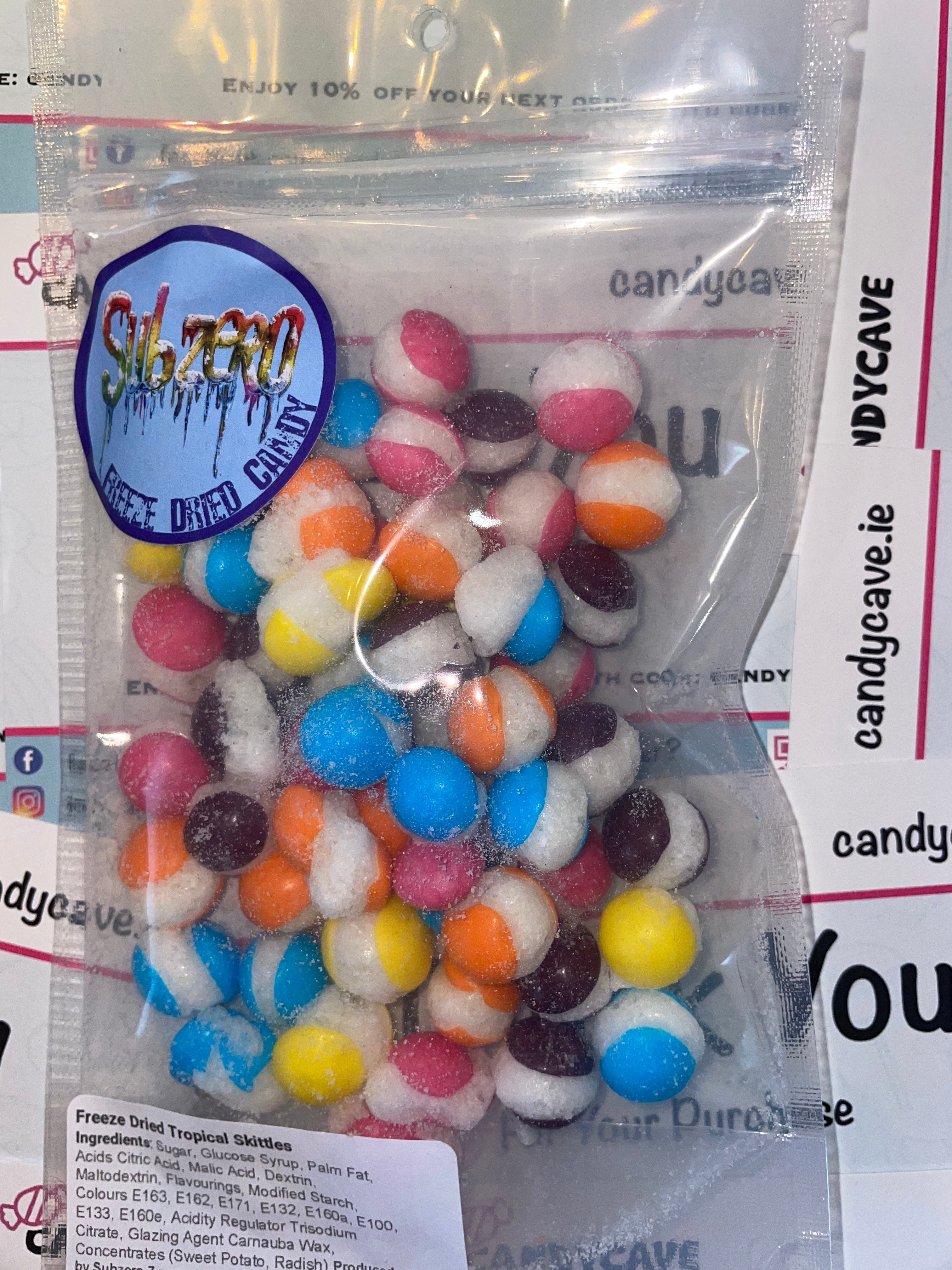 Freeze Dried Tropical Skittles