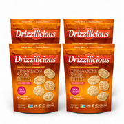 4 Pack Drizzilicious Cinnamon Rice Cake Bites