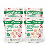 4 Pack Drizzilicious Peppermint Rice Cakes 4 oz
