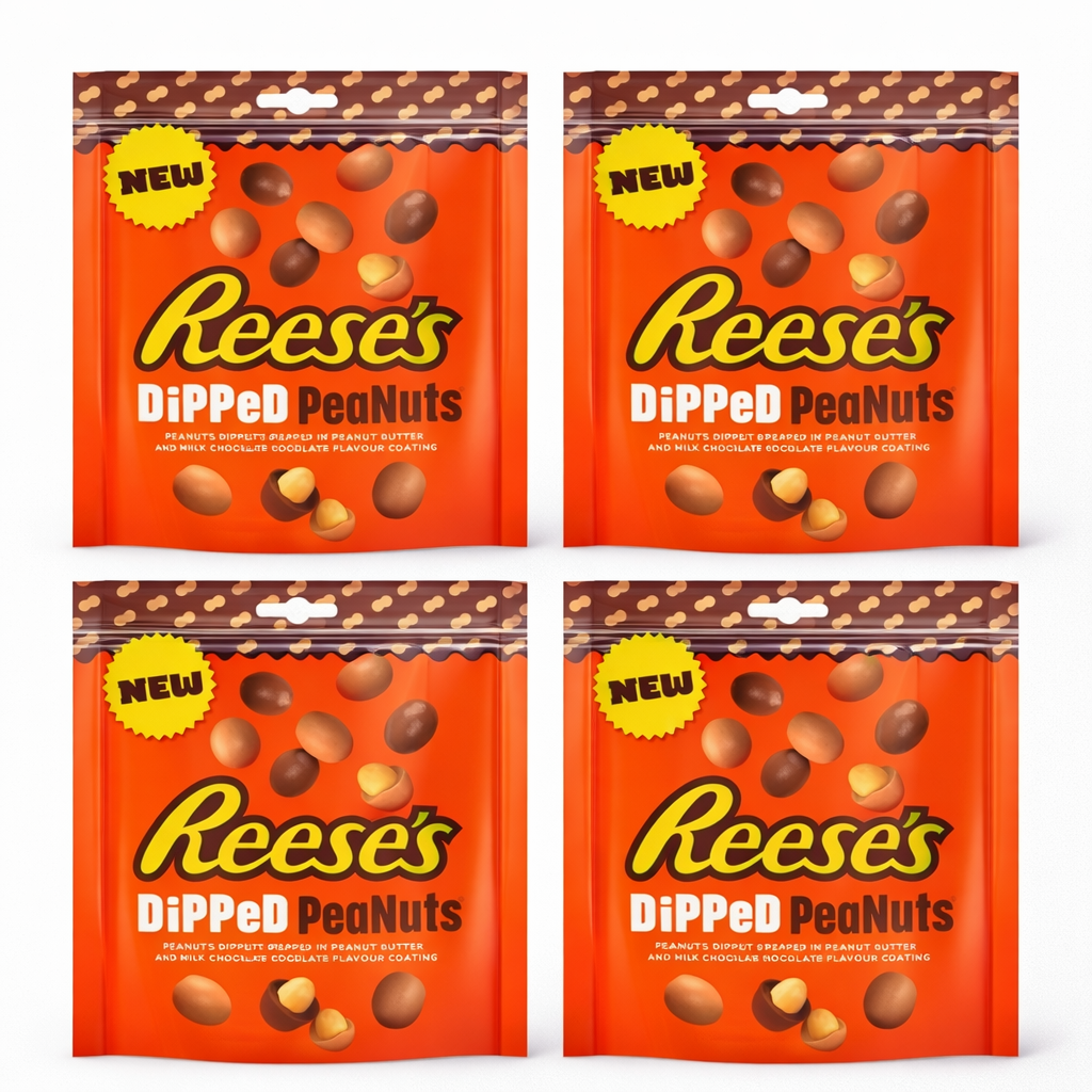 4 Pack Reese's Dipped Peanuts