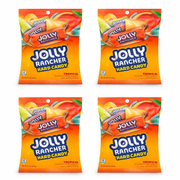 White Smoke 4 Pack Jolly Rancher Assorted Tropical Fruit Flavored Hard Candy