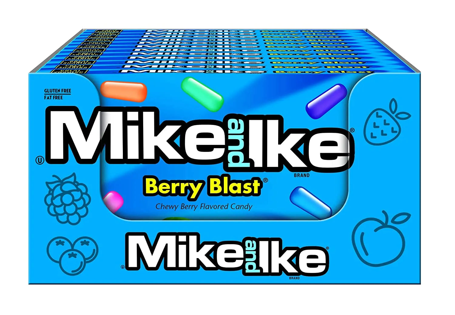 Mike and Ike Berry Blast Chewy Candy