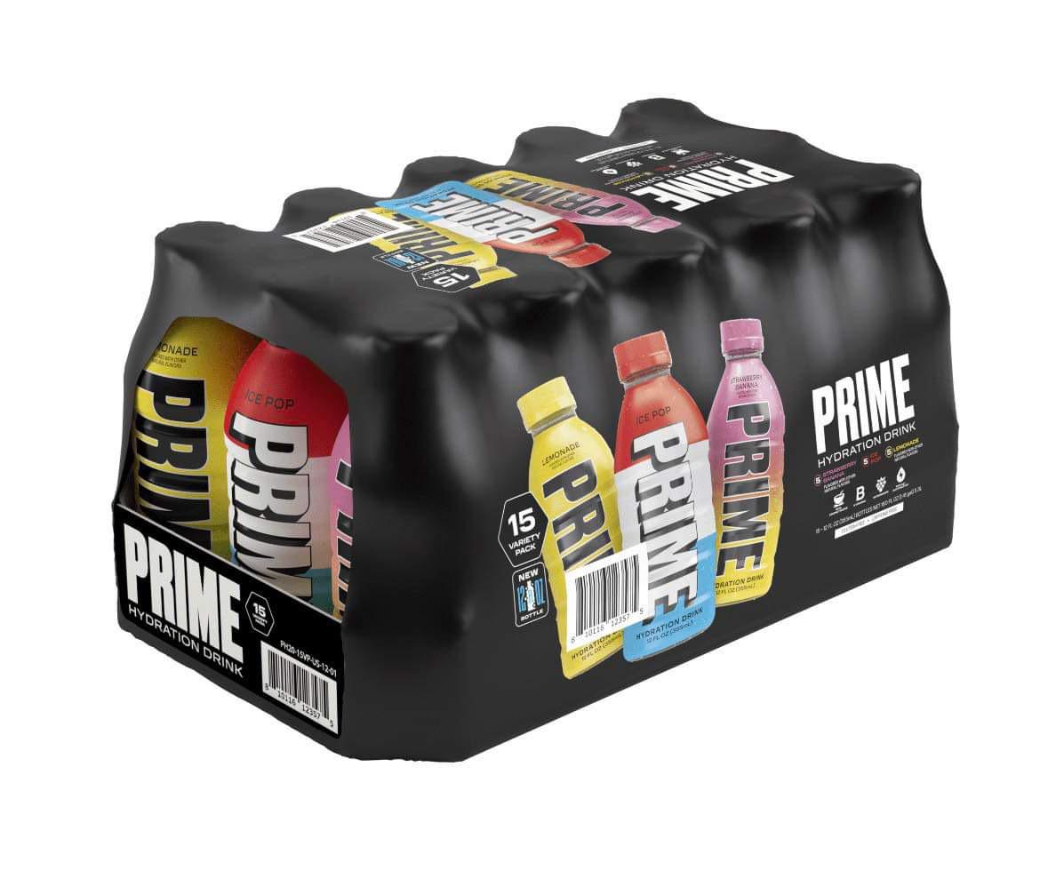 Prime Drinks Variety Pack KSI and Logan Paul