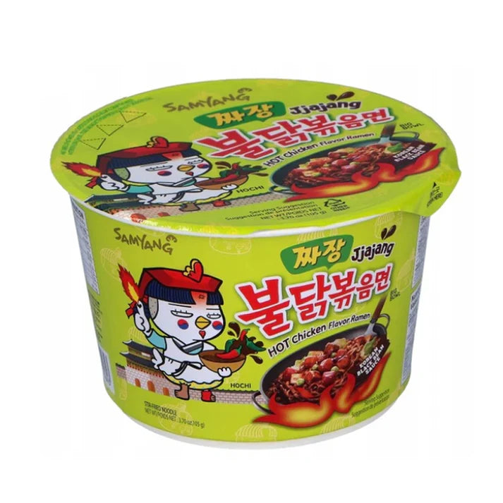 Samyang Jjajang Hot Chicken Ramen – Korean Black Bean Sauce Delight