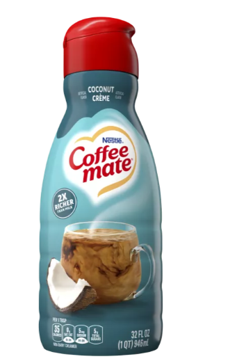 Coffee mate Coconut Crème Liquid Coffee Creamer