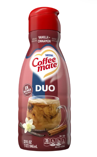 Cinnamon Vanilla Crème Liquid Coffee Creamer