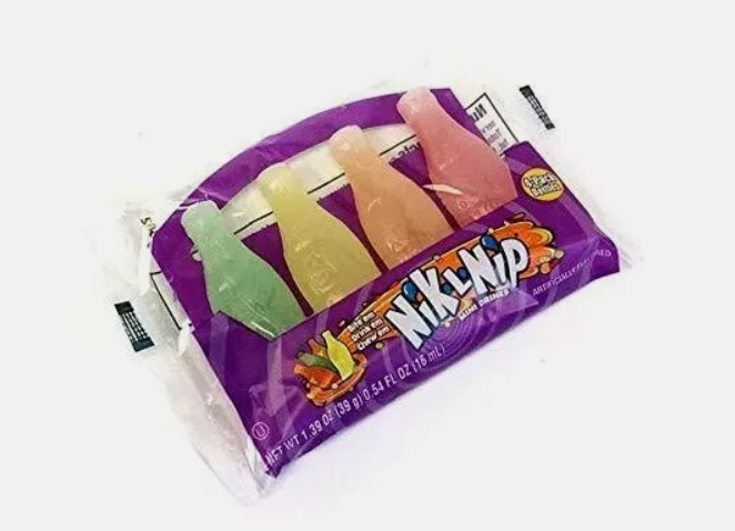 Nik-L-Nip Mini Drinks Wax Candy