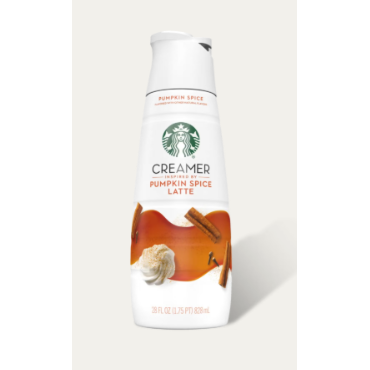 Misty Rose Starbucks® Pumpkin Spice Flavored Creamer