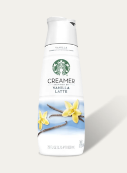 Starbucks® Vanilla Latte Flavored Creamer