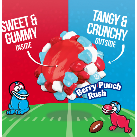 Nerds Gummibärchen-Cluster, Beerenpunsch, 226 g