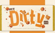 Dirty Chocolate – Caramel Madness Chocolate Bar (230g)