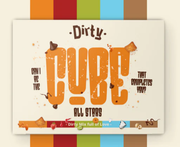 Dirty Chocolate  – All Stars Dirty Cubes Chocolate Bar (230g)