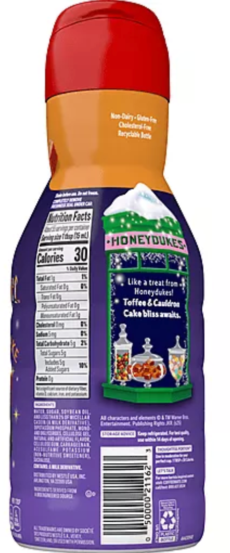 Coffee Mate Harry Potter™ Cauldron Cake Toffee Coffee Creamer