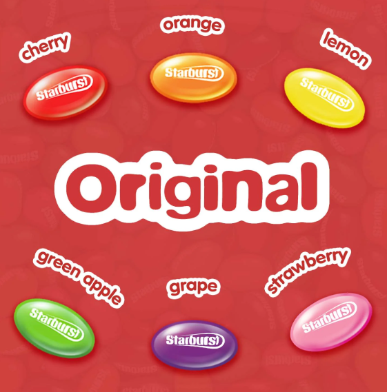 Starburst Original Jelly Beans – 397g Bag