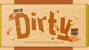 Dirty Snicky Peanut – Milk Chocolate Bar (230 g)