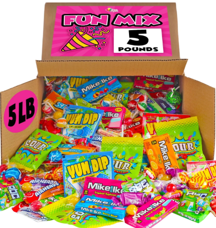 Assorted Bulk Candy – 2.27kg (Individually Wrapped)