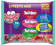 Jolly Rancher &amp; Twizzlers Süßigkeiten-Mix – 270 Stück (2,02 kg)