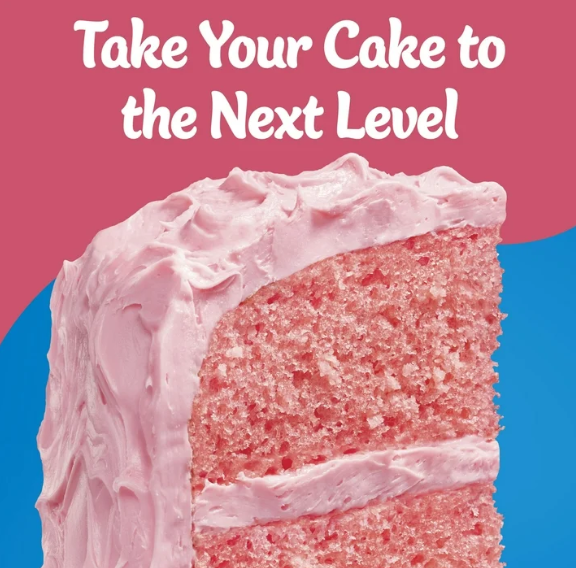 Pillsbury Supreme Strawberry Cake Mix – Sweet & Fruity Delight (432 g Box)