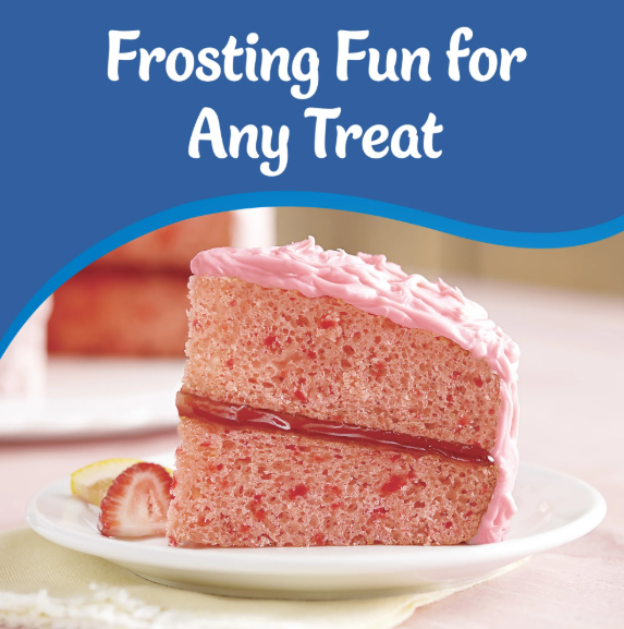 Pillsbury Strawberry Frosting – Sweet & Fruity Topping (450 g Tub)