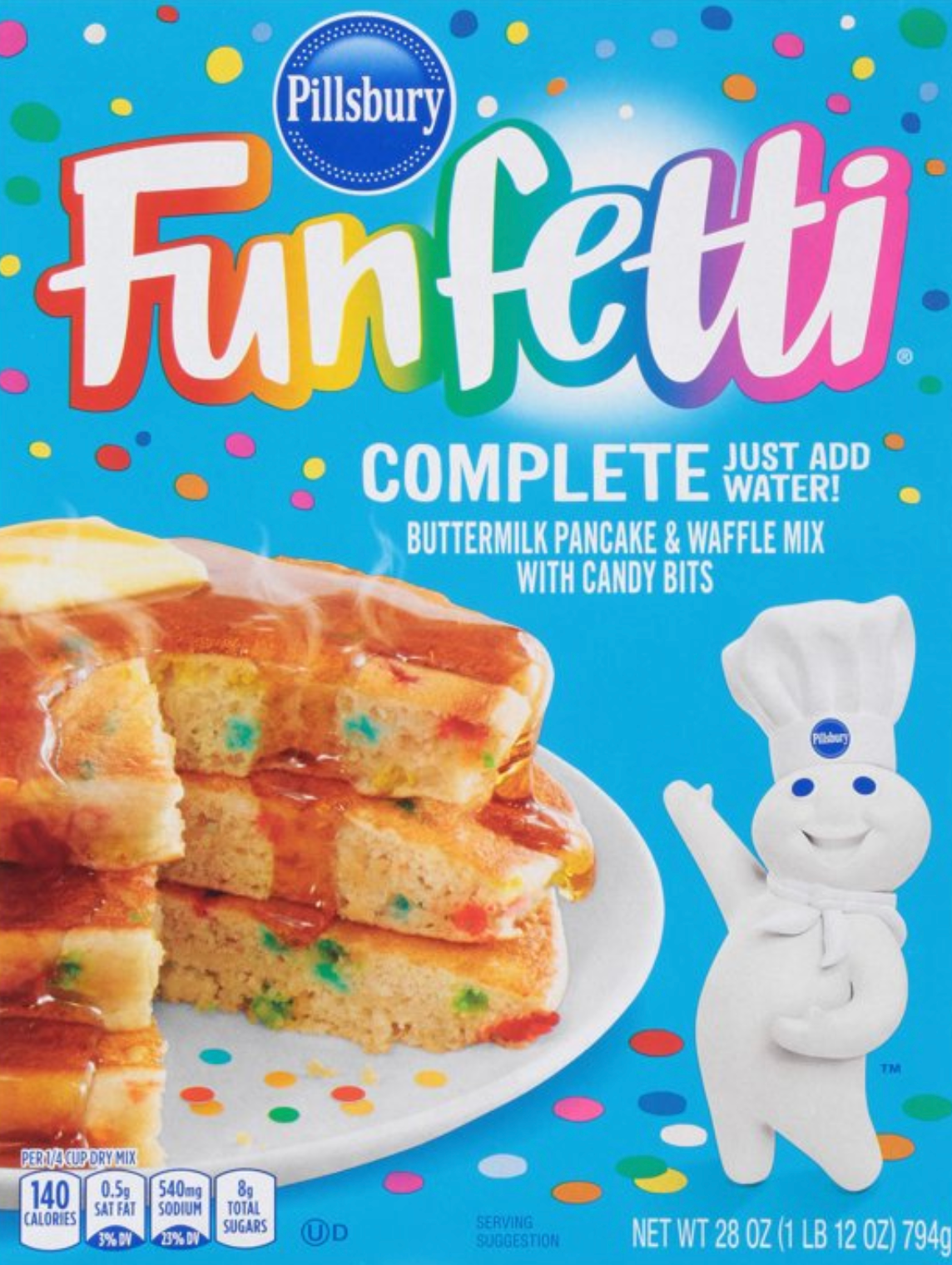 Pillsbury Funfetti Complete Buttermilk Pancake &amp; Waffle Mix