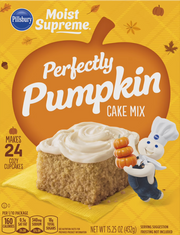 Pillsbury Perfectly Pumpkin Cake Mix – Warm Spiced Autumn Flavour (432 g Box)