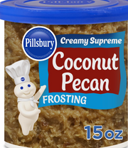 Pillsbury Creamy Supreme Coconut Pecan Frosting – Rich, Nutty &amp; Decadent (425 g Tub)