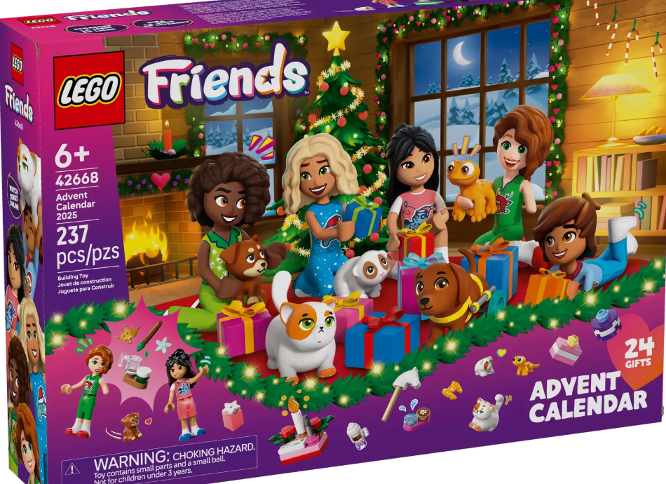 LEGO Friends Advent Calendar – Build the Magic of Christmas (340 g Box)