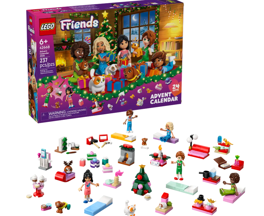 LEGO Friends Advent Calendar – Build the Magic of Christmas (340 g Box)
