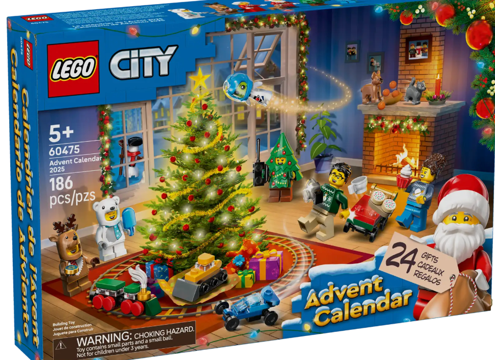 LEGO City Advent Calendar – 24 Days of Festive Building Fun (340 g Box)