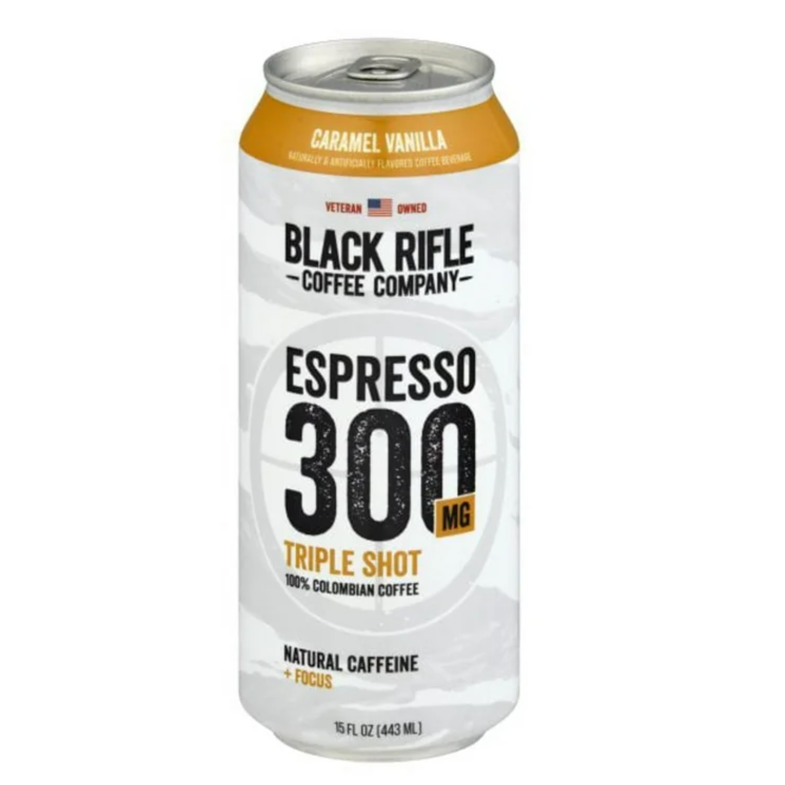 Triple Shot Caramel Vanilla Espresso – Black Rifle Coffee 443ml