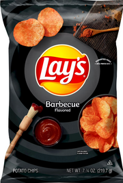 Lay’s Barbecue Crisps – Smoky, Savoury Seriously Addictive (220 g Bag)