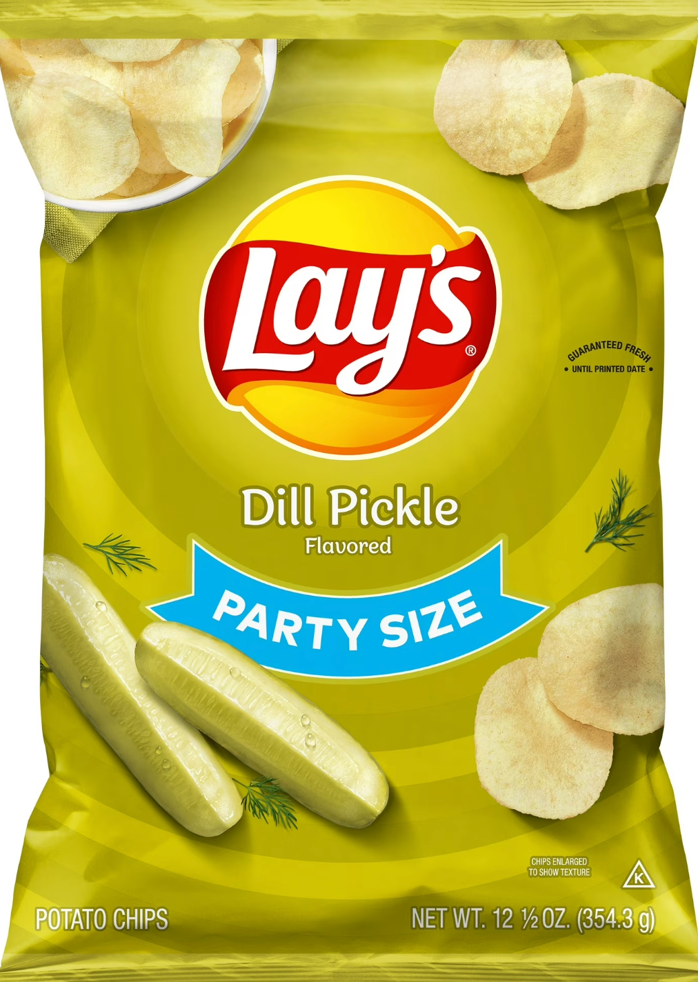 Lay’s Dill Pickle Crisps – Tangy, Crunchy Totally Addictive (220 g Bag)