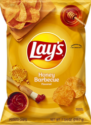 Lay’s Honey Barbecue Crisps – Sweet, Smoky &amp; Perfectly Crunchy (220 g Bag)