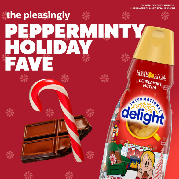 International Delight Home Alone Peppermint Mocha Coffee Creamer -(best before february 2nd 2026)