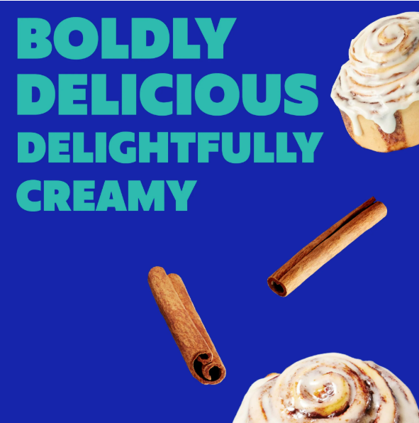 International Delight Cinnabon Coffee Creamer – Warm, Sweet; Bakery-Fresh (946 ml Bottle)