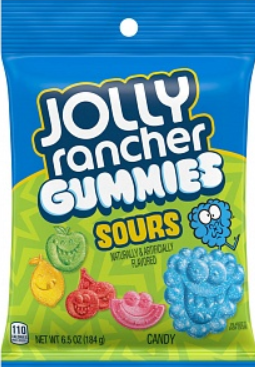 Jolly Rancher Gummies Sours 184g