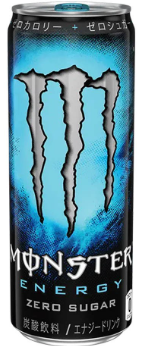 Monster Energy Absolutely Zero 500 ml (Japanese Blue Can)