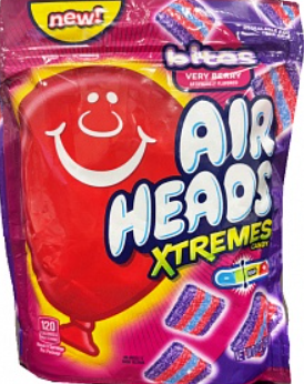Airheads Xtremes Bites Very Berry 255g