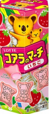 Koala’s March Strawberry Biscuits 37 g