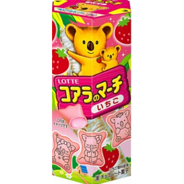 Koala’s March Strawberry Biscuits 37 g