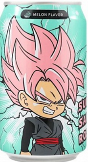 Ocean Bomb Dragon Ball Super Saiyan Rosé Melon Soda 330 ml